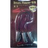 TETES PLOMBEES XORUS TEXAS POWER 10 gr 4/0 -3pc/pck-