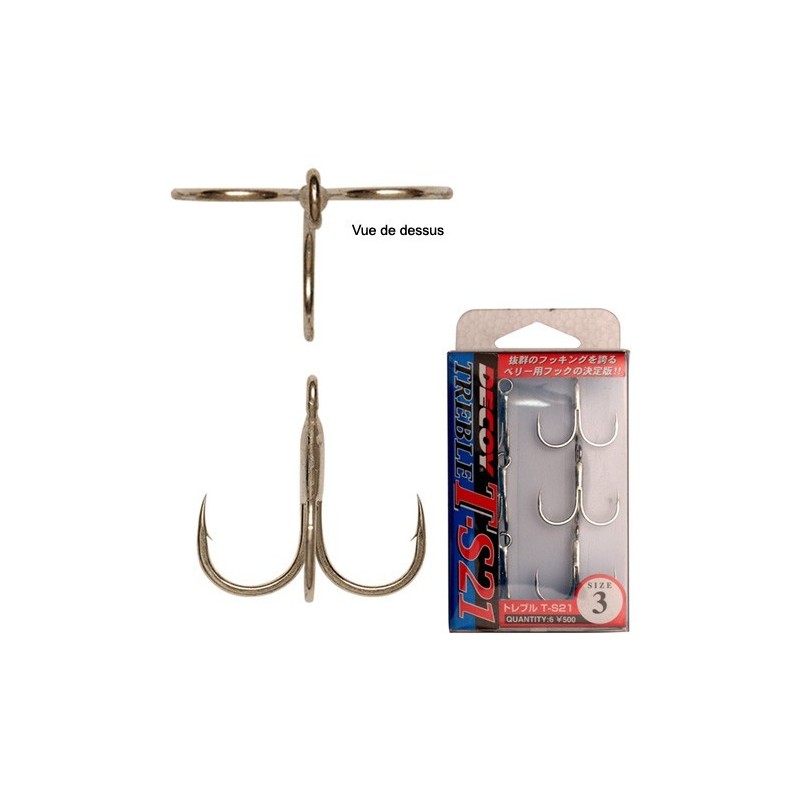 HAMECON TRIPLE DECOY TS 21 8 -  pack 6  ---