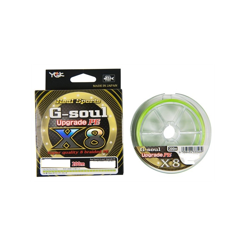 Tresse Ygk Real Sports G Soul Upgrade X8 D612 Pe2 5 45 Lbs 0m