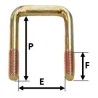 BRIDE ASSEMBLAGE 60x60 mm pour remorque - MECT-02004