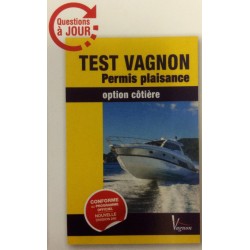 LIVRE TEST VAGNON PERMIS PLAISANCE OPTION COTIERE ---