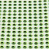 Yeux 3D - Chartreuse - 6mm - 196 pcs pour LEURRES, MOUCHES ou TETES PLOMBEES