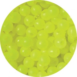 MICRO-PERLES BALAIS 2 mm - FLUO JAUNE - Sach. 200