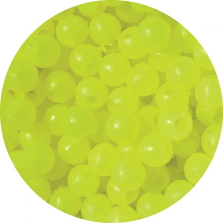 MICRO-PERLES BALAIS 2 mm - FLUO JAUNE - Sach. 200