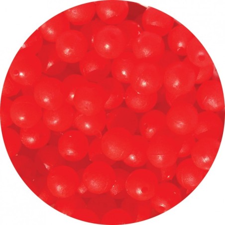 MICRO-PERLES BALAIS 2 mm - FLUO ROUGE - Sach. 200