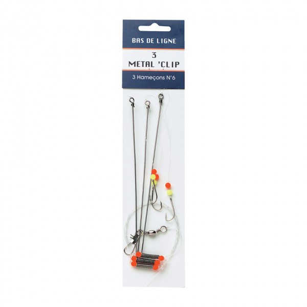Bas de ligne flashmer 3 lancons 9cm Belgique