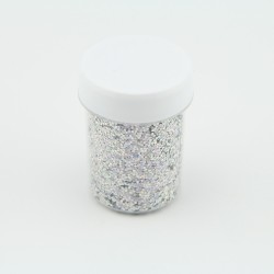 Paillettes Holographique - 1mm - 40 ml pour Plastique liquide  - en stock - Pailettes 1 mm