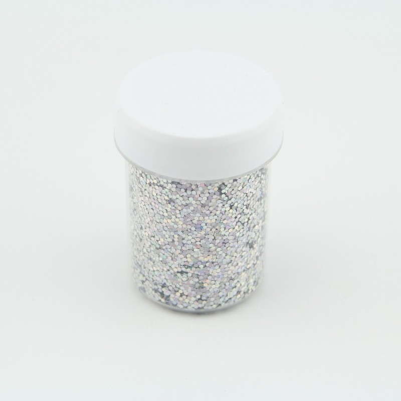 Paillettes rondes Holographique - 1mm - 40 ml pour plastique liquide- PLSPAI021 Paillettes rondes Holographique - 1mm - 40 ml pour plastique liquide- PLSPAI021