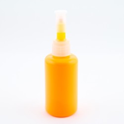 Colorant Fluo Orange Jaune Opaque 35 ml pour plastique liquide PLSCOL015