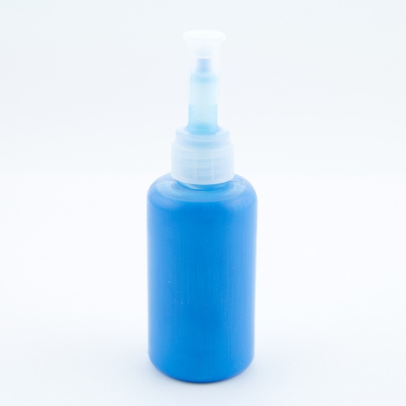 Colorant liquide Irisé Bleu Ultra 35 ml pour Plastique liquide   - en stock - Colorants Irisés