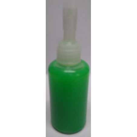 Colorant Liquide Fluo Vert 35 ml pour Plastique liquide   - en stock - Colororants Fluorescents