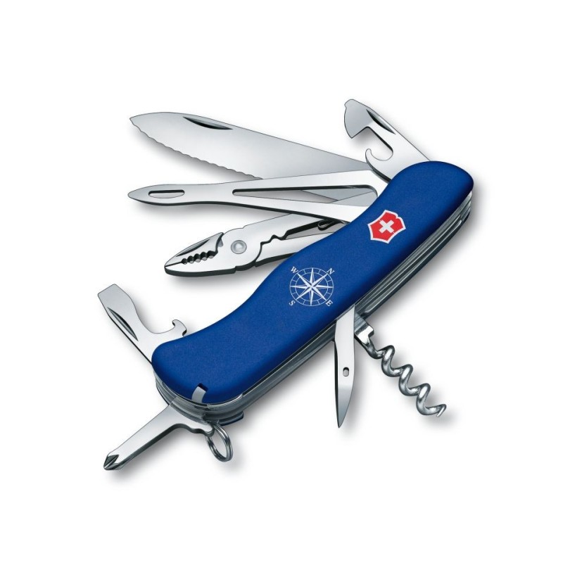 COUTEAU SUISSE VICTORINOX SKIPPER BLEU 17 FONCTIONS 0.8593.2w