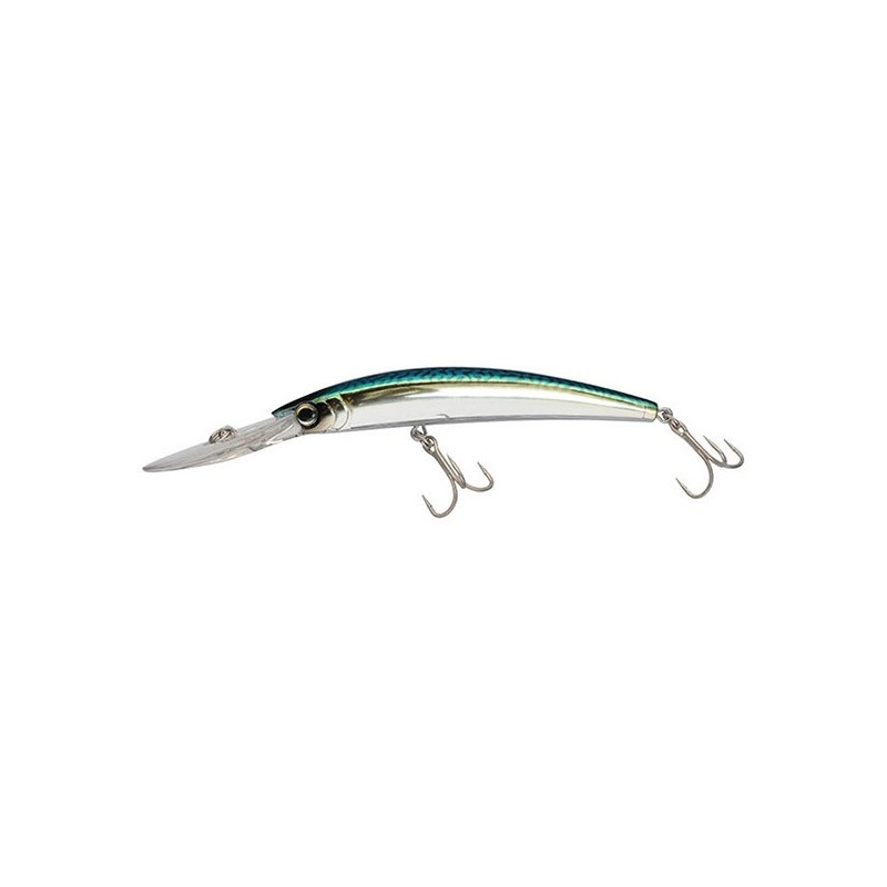 LEURRE YO-ZURI CRYSTAL MINNOW DD (F) 9 cm - GREEN MACK. (HGM)