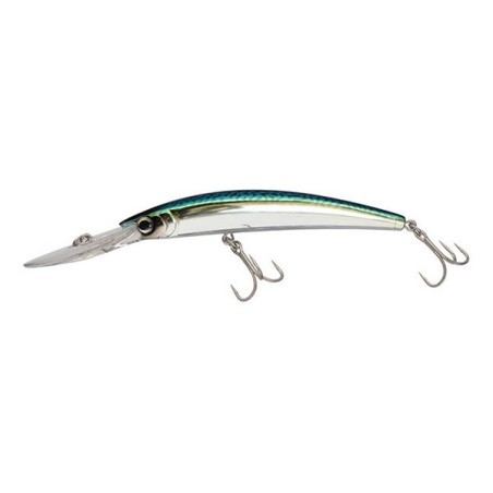 LEURRE YO-ZURI CRYSTAL MINNOW DD (F) 9 cm - GREEN MACKEREL   DEEP DIVER (HGM)