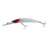 LEURRE YO-ZURI CRYSTAL MINNOW DD (F) 13 cm - RED HEAD (HRH)  DEEP DIVER