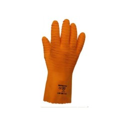 PAIRE DE GANTS LATEX ORANGE MAPROTEC EPIFOOD T8 LAS-530