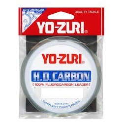 NYLON YO-ZURI FLUORO HD CARBON - CLEAR - 130 lbs (1.09) - 27 m