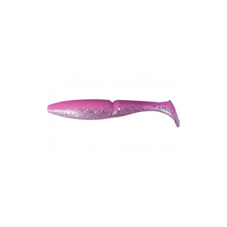 LEURRE SAWAMURA ONE UP SHAD 2 083 PINK BACK GLITTER BELLY HARD B  ---