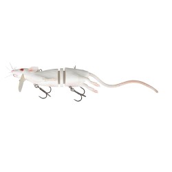 LEURRE RAT SAVAGEAR 3D Rad 30 CM - 90G - COLOR 03 White BLANC