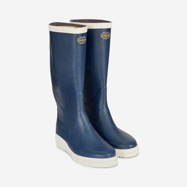 botte marine femme