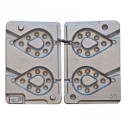 MOULE A PLOMBS MONTRE TROUEE GRIP 150-170 GRS  A1 - MOU055