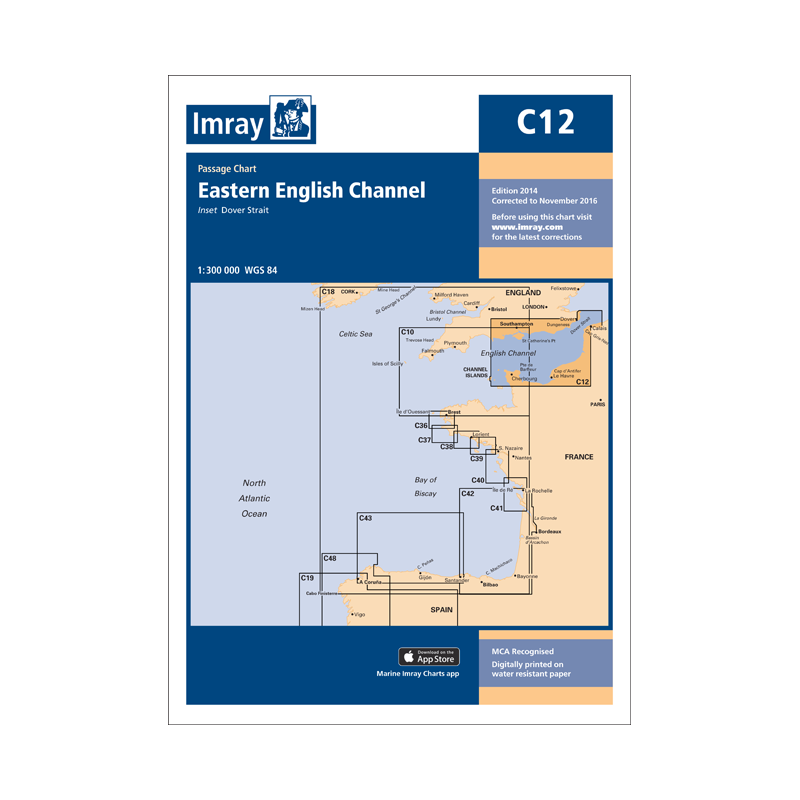 CARTE IMRAY C12 EASTERN ENGLISH CHANNEL C12