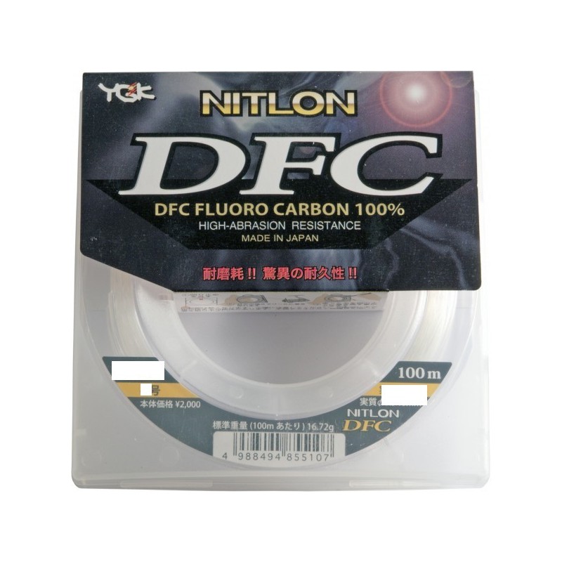 NYLON YGK FLUOROCARBONE NITLON DFC 04 LB – PE 1,0 – 0,181 – 100M