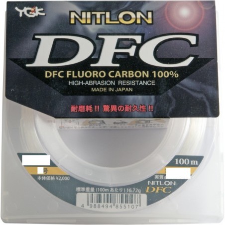 NYLON YGK FLUOROCARBONE NITLON DFC 04 LB – PE 1,0 – 0,181 – 100M