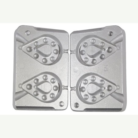 MOLDE DE PLOMOS TROUEE GRIP 250-280 GRS
