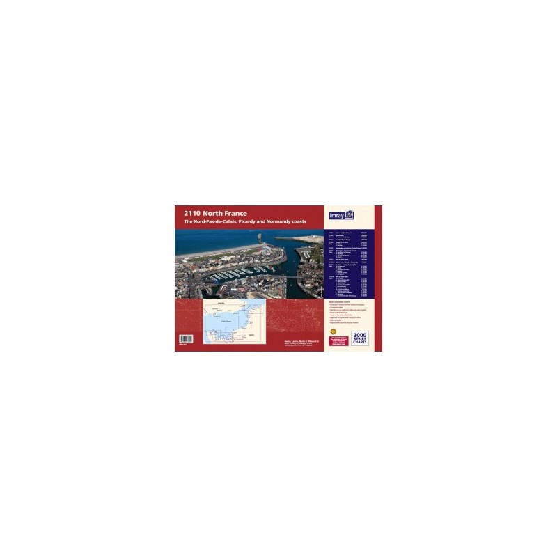 PACK CARTES MARINE IMRAY 2110 NORTH FRANCE