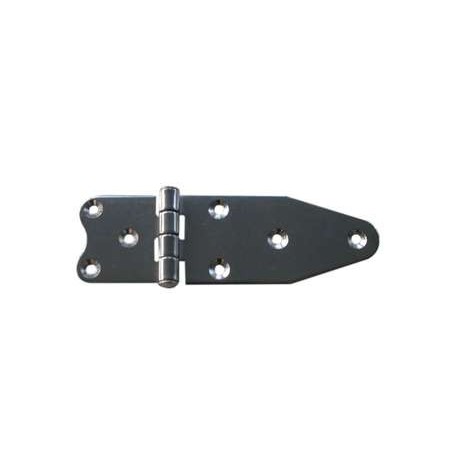 1 CHARNIERE INOX ASI 316 130X40 MM ---