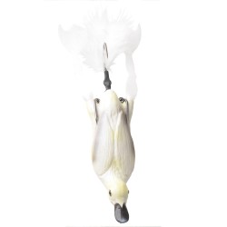 LEURRE SAVAGEAR 3D HOLLOW DUCKLING WEEDLESS S 7,5CM 04 WHITE ---