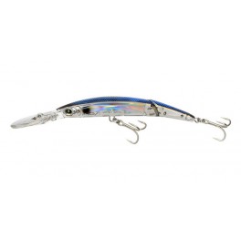 LEURRE YO-ZURI CRYSTAL 3D JOINTED DEEP DIVER 13 cm silver blue B