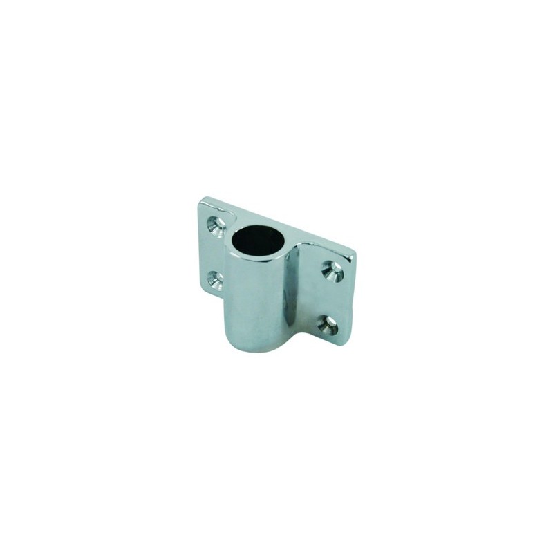 1 SUPPORT DAME DE NAGE LAITON CHROME 55x36 Diam.11mm ---