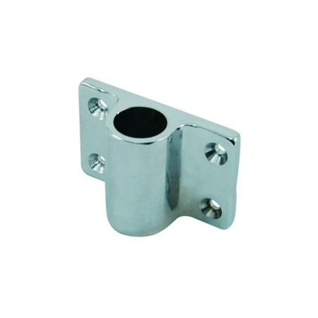 1 SUPPORT DAME DE NAGE LAITON CHROME 55x36 Diam.11mm ---