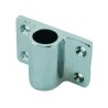 1 SUPPORT DAME DE NAGE LAITON CHROME 55x36 Diam.11mm ---