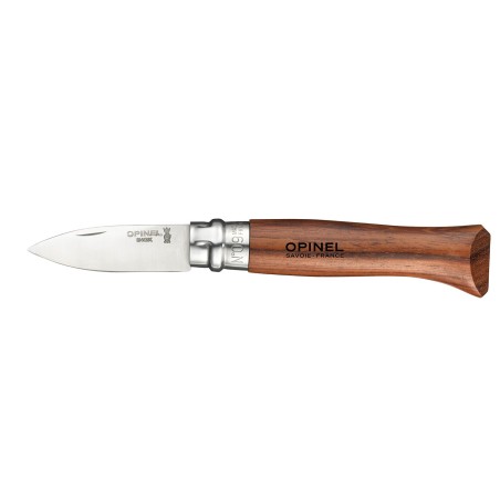 COUTEAU A HUITRES ET COQUILLAGE OPINEL N9 MANCHE BOIS PLIANT