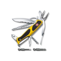 COUTEAU SUISSE VICTORINOX VICTORINOX RANGERGRIP BOATSMAN JAUNE                  