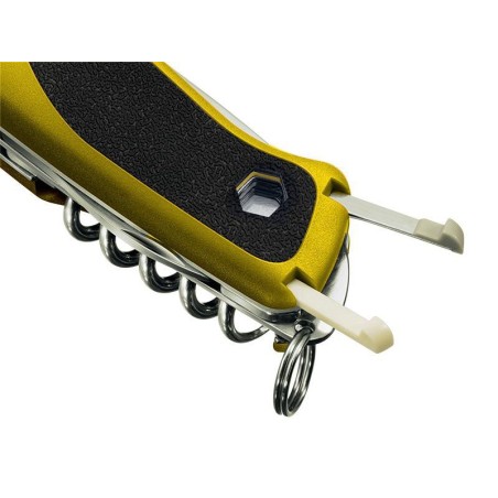 COUTEAU SUISSE VICTORINOX VICTORINOX RANGERGRIP BOATSMAN JAUNE                  