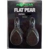 Plombs KORDA Flat Pear Swivel 5 oz - 120 grs Blister (2 pcs)  WEED ---