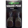 Plombs KORDA Square Pear Inline 2.5 oz - 70 grs Blister (2 pcs)  WEED