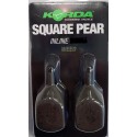Plombs KORDA Square Pear Inline 3.5 oz - 98 grs Blister (2 pcs)