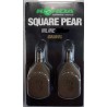 Plombs KORDA Square Pear Inline 4 oz - 112 grs Blister (2 pcs) GRAVEL