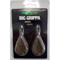 Plombs KORDA Distance Casting Swivel 3oz - 84 grs Blister (2 pcs)  GRAVEL