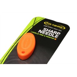 AIGUILLE POINTUE SANS CHAS Sharp Needle (Orange) FUN FISHING 