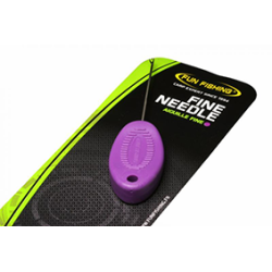 AIGUILLE FINE AVEC CHAS Fine Needle (Violette) FUN FISHING  ---