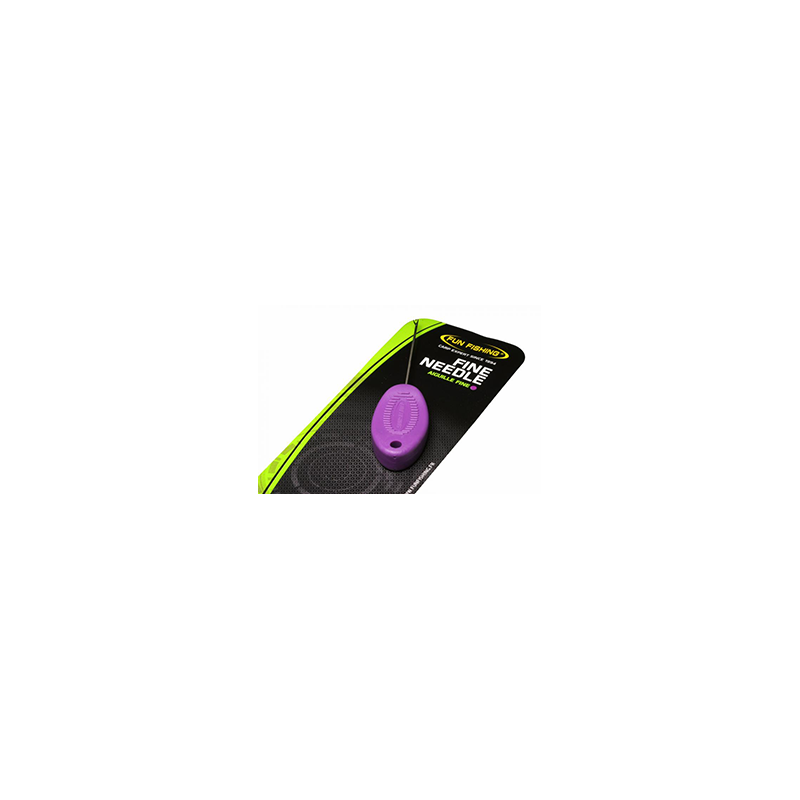 AIGUILLE FINE AVEC CHAS Fine Needle (Violette) FUN FISHING  ---