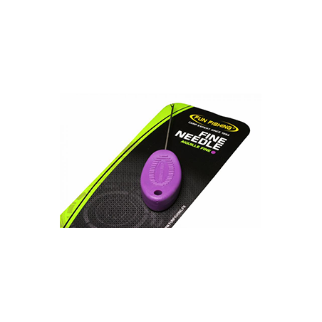 AIGUILLE FINE AVEC CHAS Fine Needle (Violette) FUN FISHING  ---
