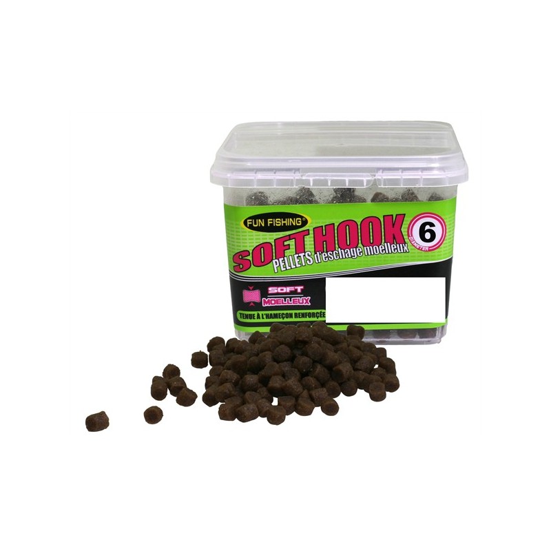 Soft Hooks Pellets - 120gr - 6 mm - Hemp & Bun Spice (Chénevis & Pain d'épices) 