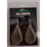 Plombs KORDA Big Grippa 2 oz - 56 grs Blister (2 pcs)  GRAVEL